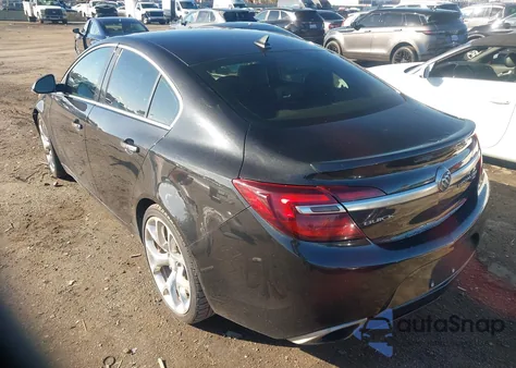 2014 Buick Regal Gs из США, поврежденный, VIN 2G4GU5GX8E9251165